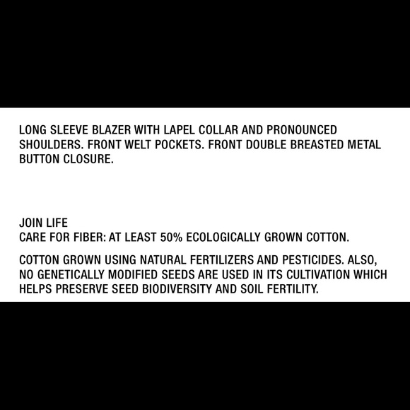 NWT ZARA Double Breasted Balmain Style Blazer XS - Picture 15 of 15